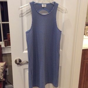 Zara sleeveless dress w/ keyhole back